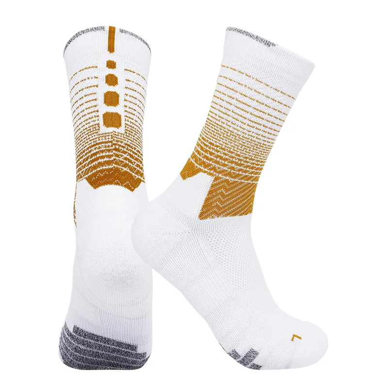 Adult Professional Basketball Socks Breathable Towel Bottom Mid Length Stockings Men Women Fitness Cycling Running Sports Sock