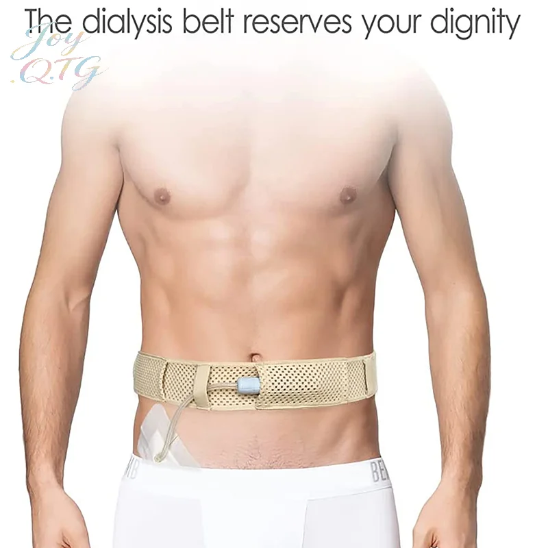 Hot Peritoneal Dialysis Conduit Protection Belt Adjustable Abdominal Belt Catheter Fixation Device Back Support Protection Belt