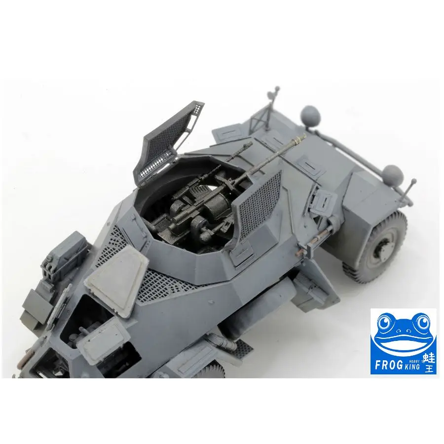 Frog King Hobby 1/72 FK72010 Sd.Kfz.222 Leichter Panzerspahwagen Fully internal Version 3D Print Kit