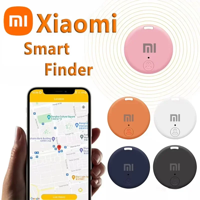 

Умный GPS-трекер Xiaomi Bluetooth 5.3 для отслеживания домашних животных, пожилых людей, детей и кошельков, совместимый с iOS и Android. ﻿ 2026
