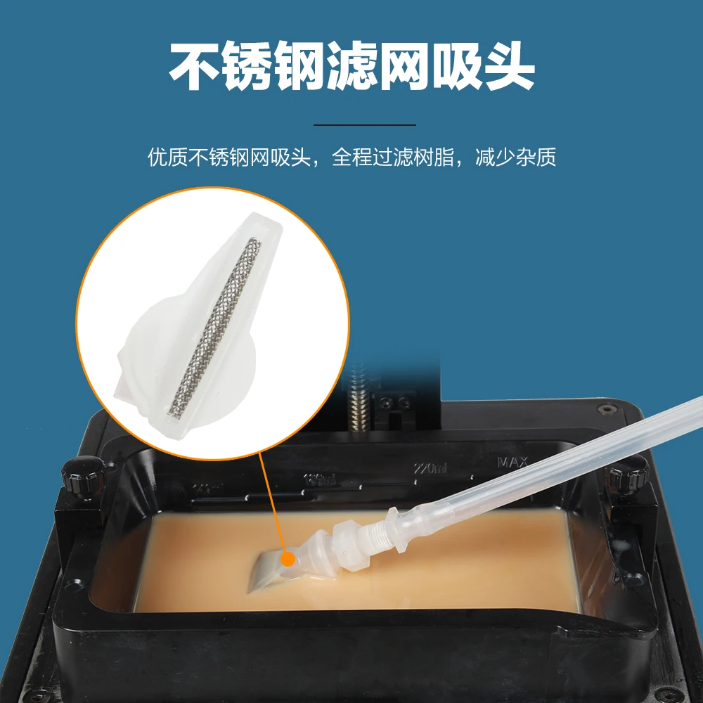 Resin Recycler UV Curable Photosensitive Consumable Filtration Extraction Pump Self-Priming Water Pump 3D Printer DLP SLA