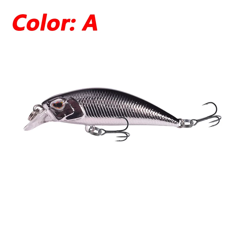 1 Pc Hot Model Sinking Minnow Fishing Lures 5.2cm 4.3g Japan Mini Wobblers Artificial Hard Bait for Bass Pike Jerkbait Carkbait