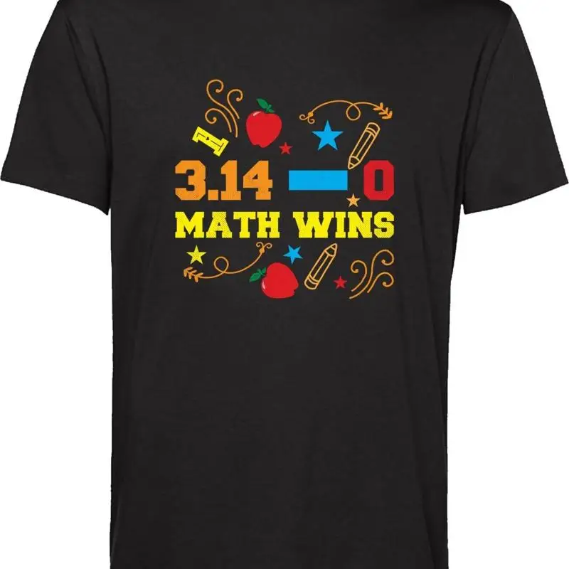 

Футболка «День цифр» Пи «Математика побеждает» представляет топ