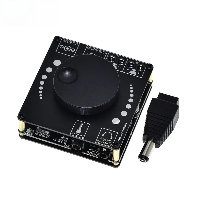 For 10W/15W/20W stereo Bluetooth power amplifier board 12V/24V high power digital power amplifier module