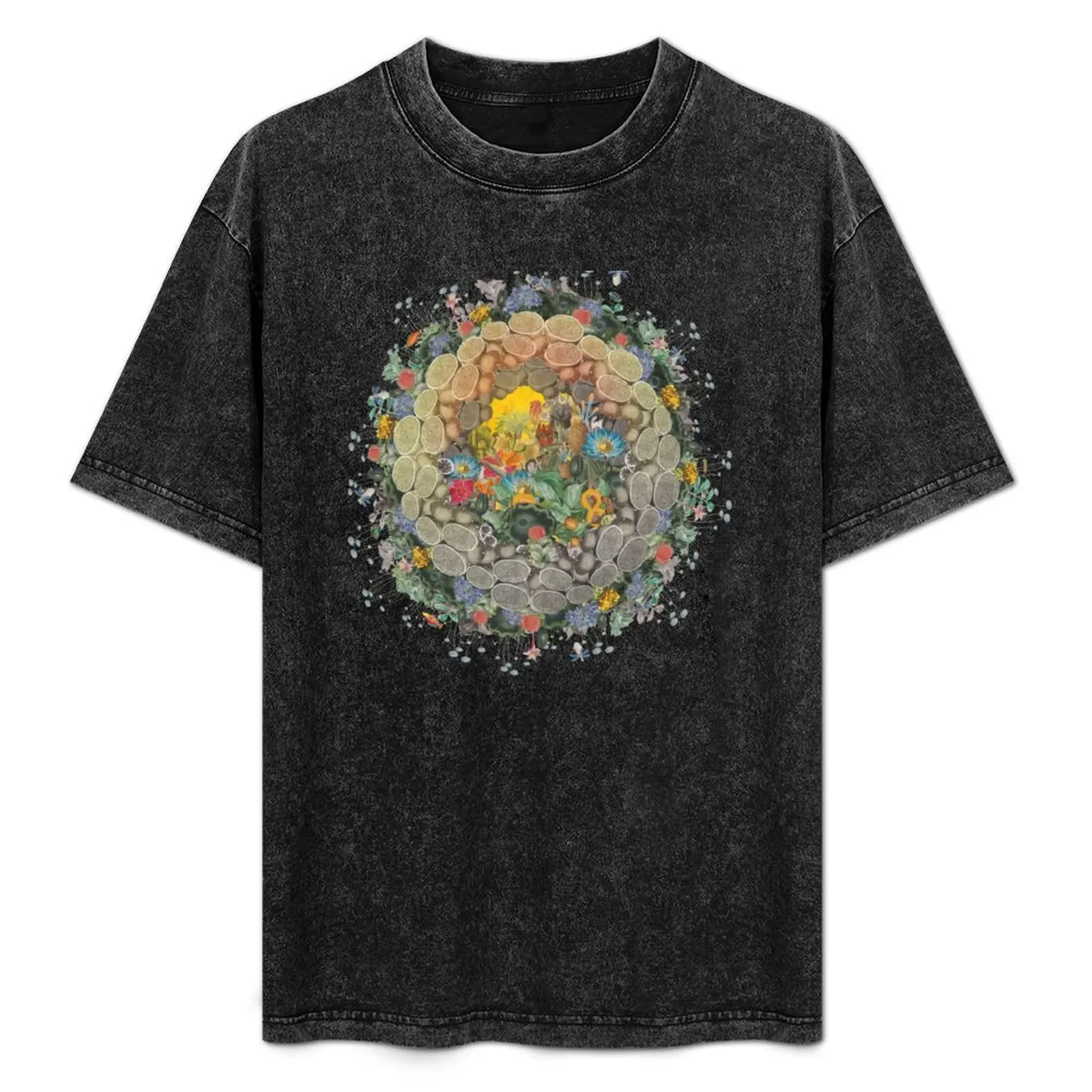 

Botanic Globe T-Shirt anime tshirt street wear heavyweights men t shirts high quality