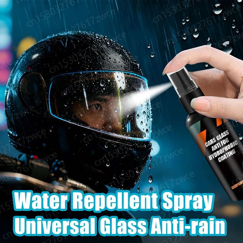 Motorcycle Glass Anti-rain For Car Water Repellent Fortify Dashboard Rearview Mirror   Hydrophobic Coating Enhanced Visibility S
