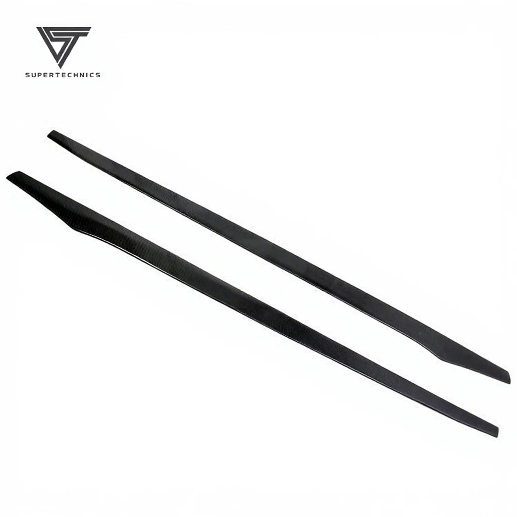 

Carbon Fiber Customized Side Skirt Underboard Universal Car Accessories Upgrade to Vorstein Style
