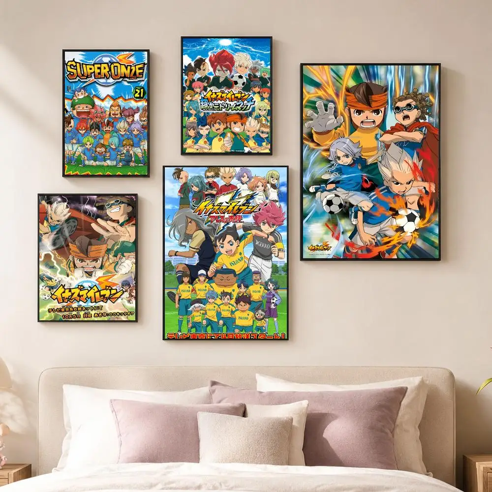 Anime I-Inazuma Eleven Poster Vintage PP Paper Wall Art Home Decor Print for Bedroom Living Room Aesthetic Gift