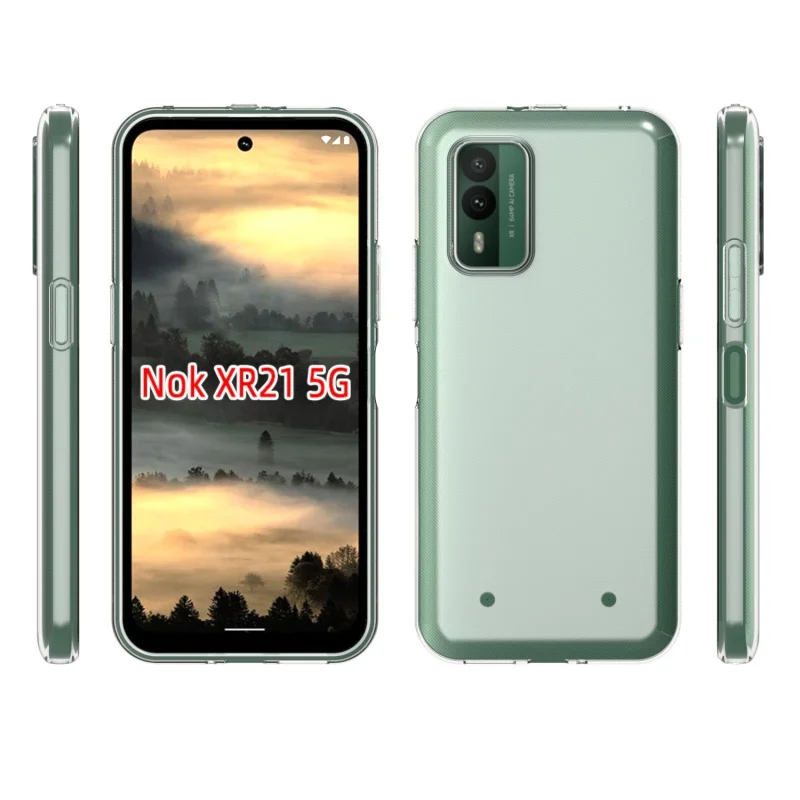 Applicable to Nokia Xr21 Mobile Phone Protective Case Tpu Shell Soft Material Transparent