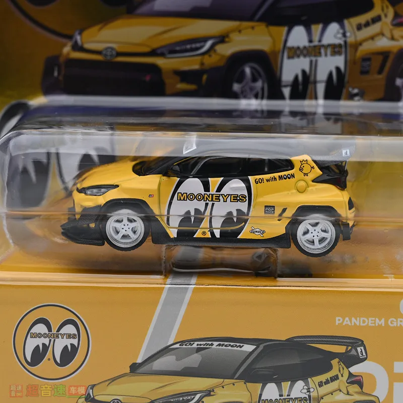 Diecast POPRACE 1:64 Scale Toyota Yaris Widebody Rocket Rabbit Alloy Car Model