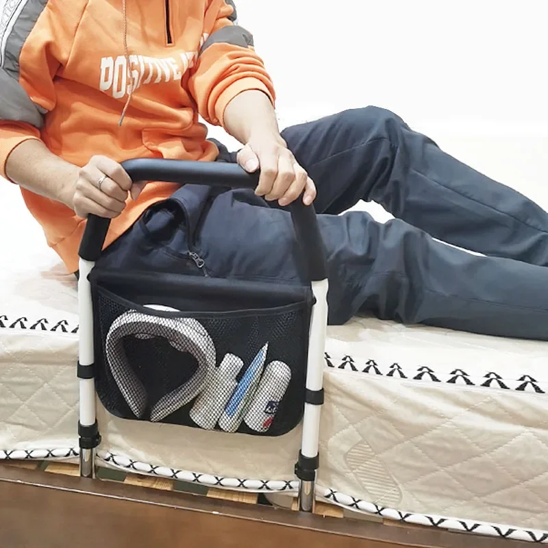Assistive Bed Rail for Elderly Bedside Guard Rail Fall Prevention for Seniors Universal Bedside Handle without Drilling