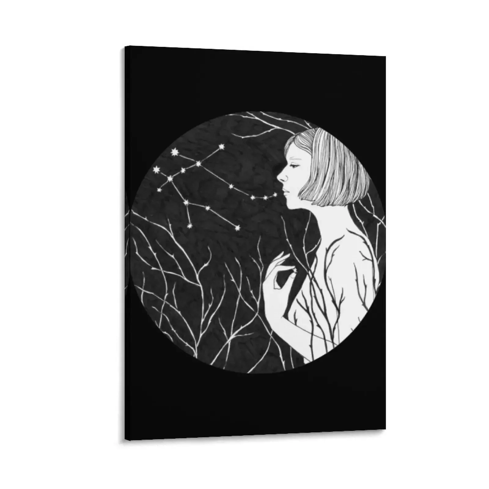 

Constellation Under stars Canvas Painting room decorations aesthetic home decorations luxury home decor