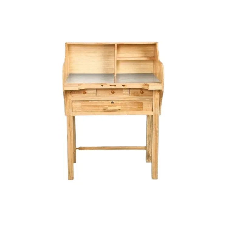 Metalworking table Gold  Silver jewelry processing Milling Jewelry micro-inlaid Kung Fu table Solid wood