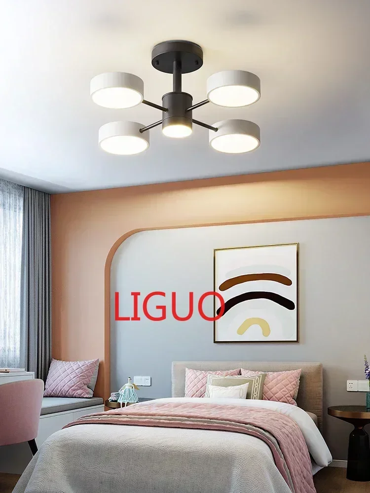 

Bedroom Chandelier Modern Minimalist and Magnificent Study Master Bedroom Room Ceiling Lamp High-Grade Nordic