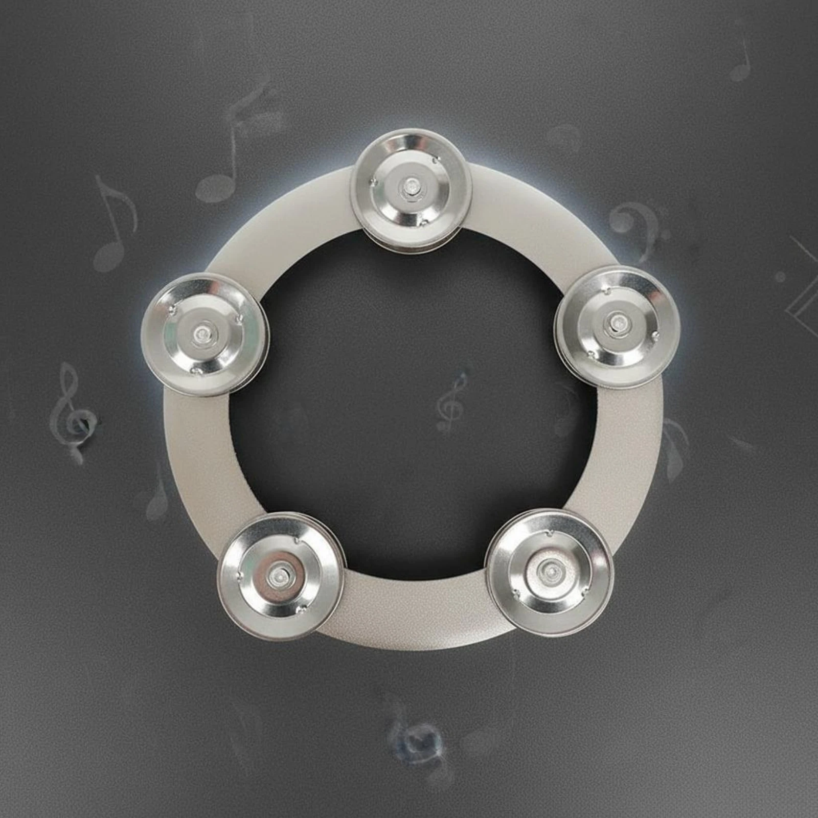 Cymbal Band Easy to Install Hi-Hat Effect Band Drum Bell Accessory Sturdy Alloy Construction Percussion Part for Drummers - view 4