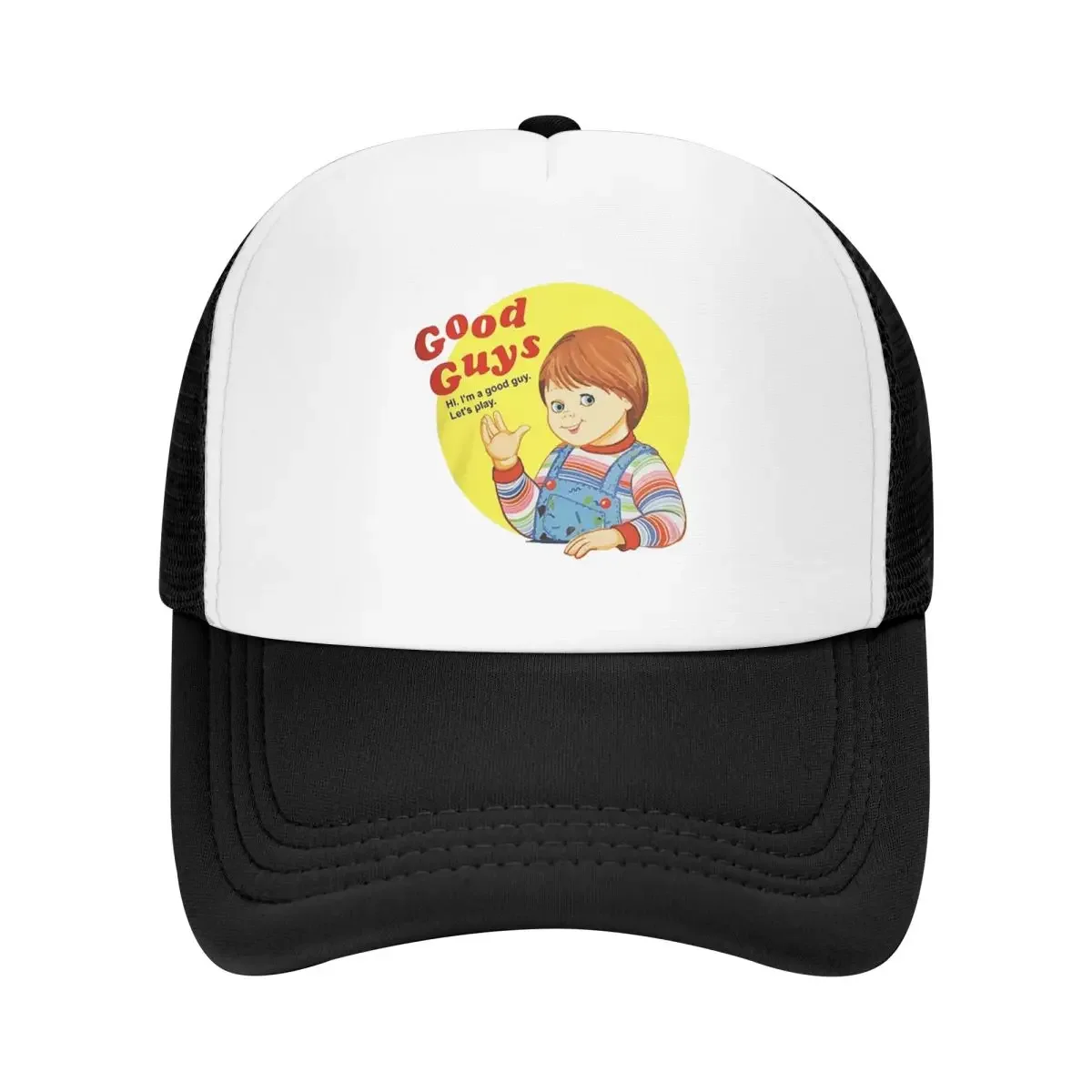 Good Guys Child's Play Chucky Doll Cap Fashion Mesh Baseball Caps Adjustable Hat Hip Hop Unisex Baseball Hats Polychromatic