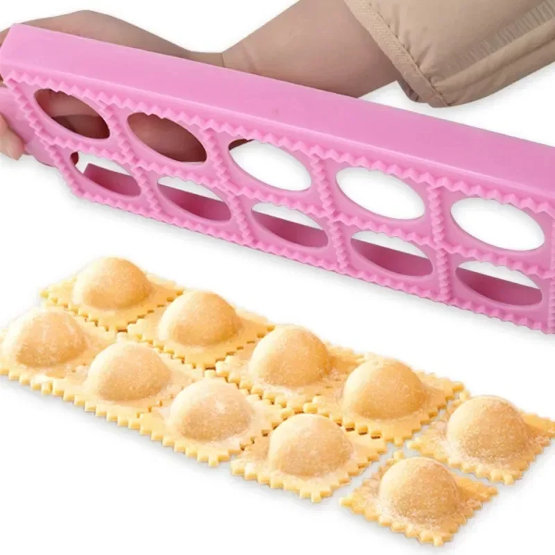 Kitchen Tools 10 with Tortellini Molds Ravioli Aluminum Shape Dumplings Dumplings Kitchen Tools for Making Pastry Dumplings DIY