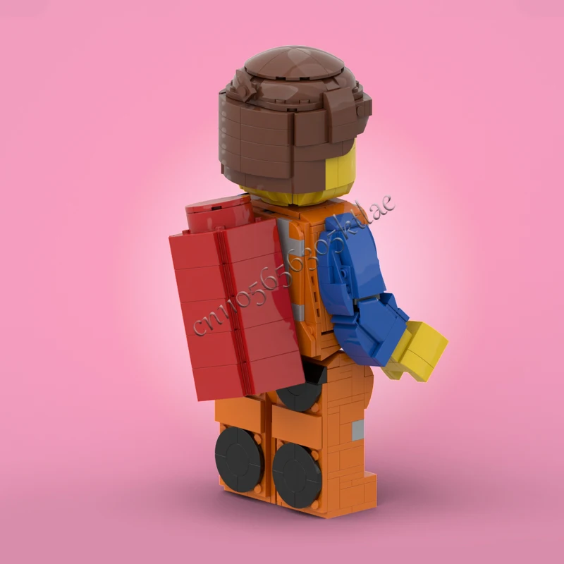 793 pièces MOC Série de figurines TV Emmet Brickhead, Ensembles de modèles de blocs de construction, Briques DIY à assembler, Jouets, Cadeaux pour enfants, Collection et présentation