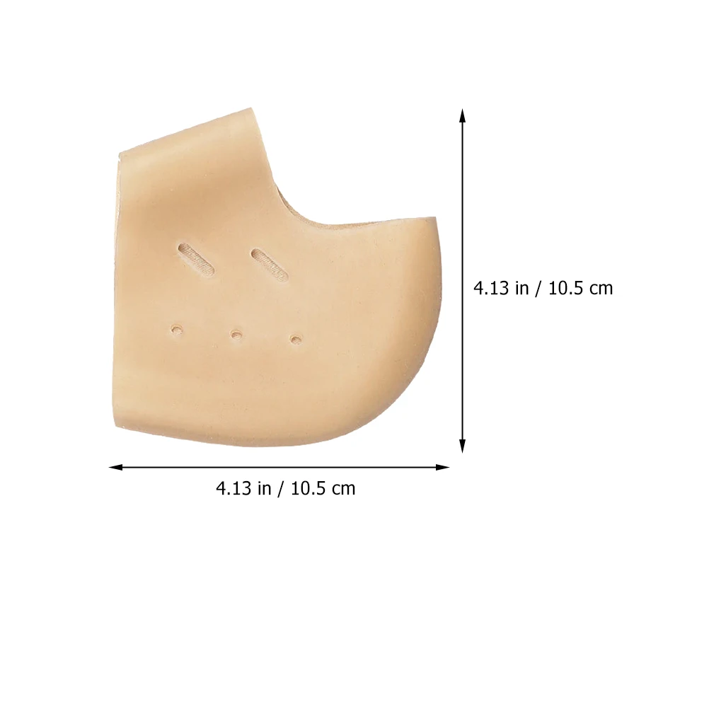 

2Pcs Heel Protective Cover Shock Absorption High Stability Heel Pads Durable Cushion Pain Relief Support for Shoes