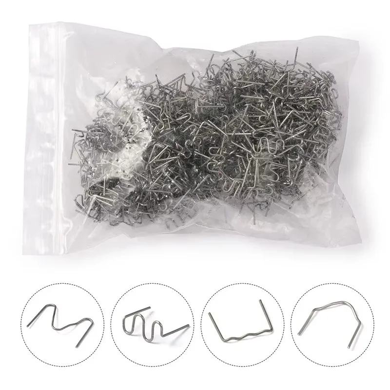 100 Pcs Hot Stapler Staples For Plastic Welder Automotive Plastic Repair Machine Welding Wire Car Bumper Repair Welding Machine