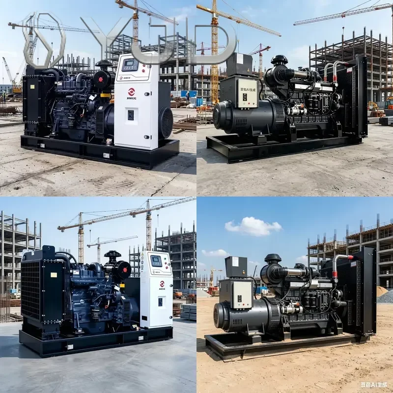 YJD Wholesale 500kva 400kw 200A Open Frame Silent Diesel Generator Set 1800 RPM 50/60hz Industrial Auto Start Remote Control