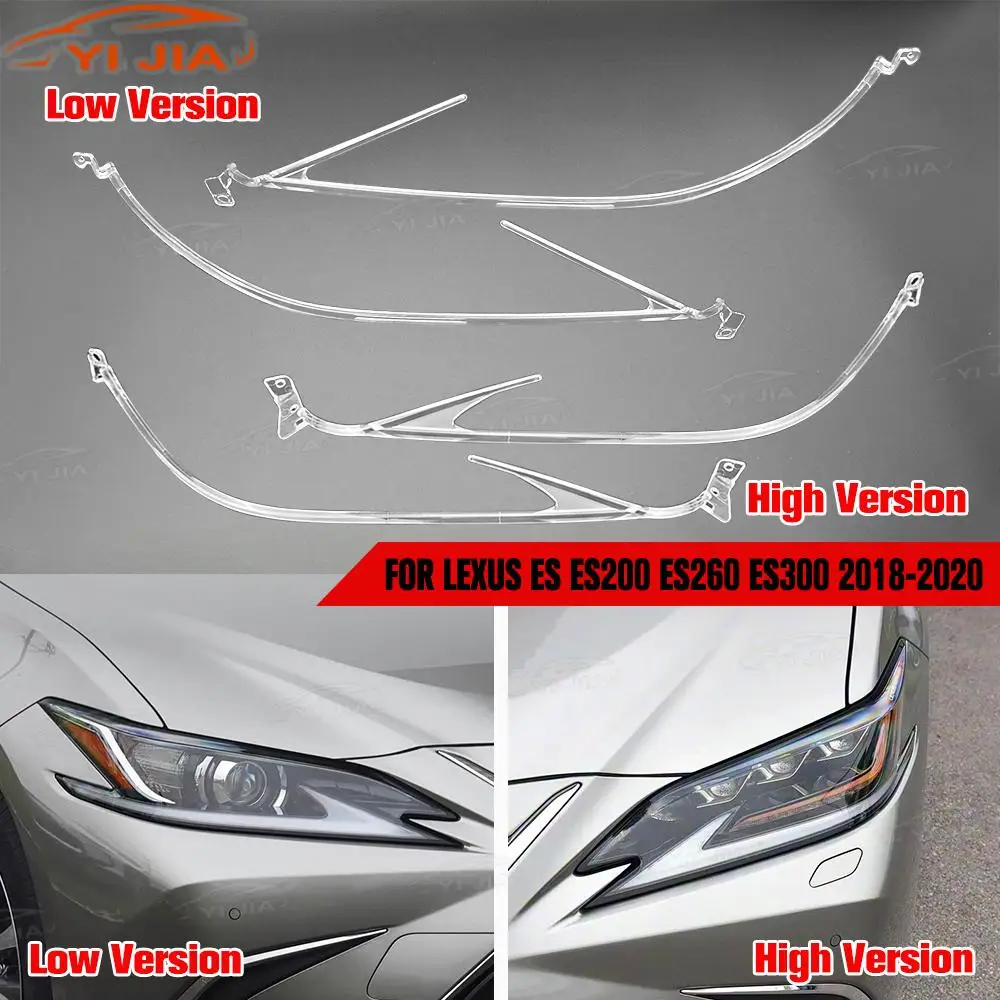 

Headlight LED DRL Bars Tube Acrylic Tube Headlamp Light Guide Strip Daytime Running Light Strip For Lexus ES200 ES300 2018-2020
