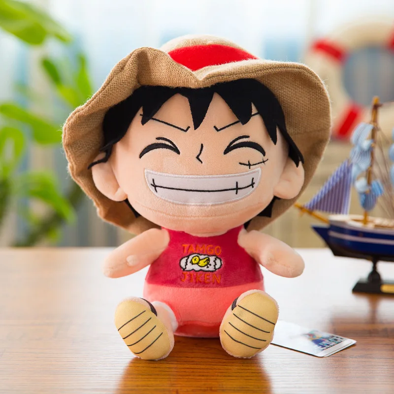 ONE PIECE Original Plush Toy Tony Tony Chopper Luffy Sabo Ace Sanji Stuffed Dolls 20-25CM The Straw Hat Pirates Souvenir Gift - view 4