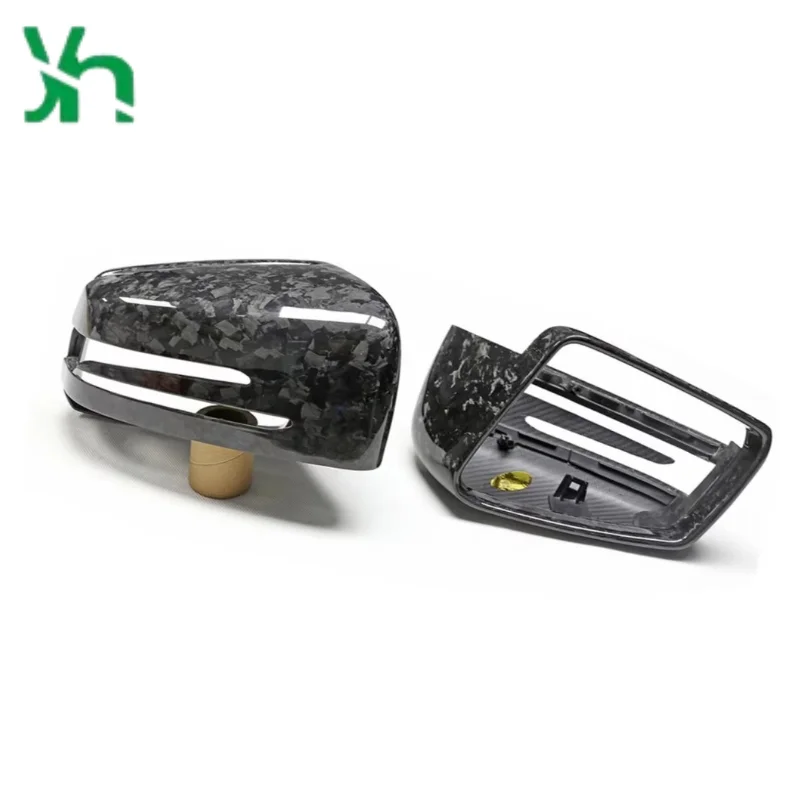 메르세데스-벤츠 GLK GLA X204 X156 2008 2009 2020 2021 카본 파이버 도어 사이드 미러 액세서리