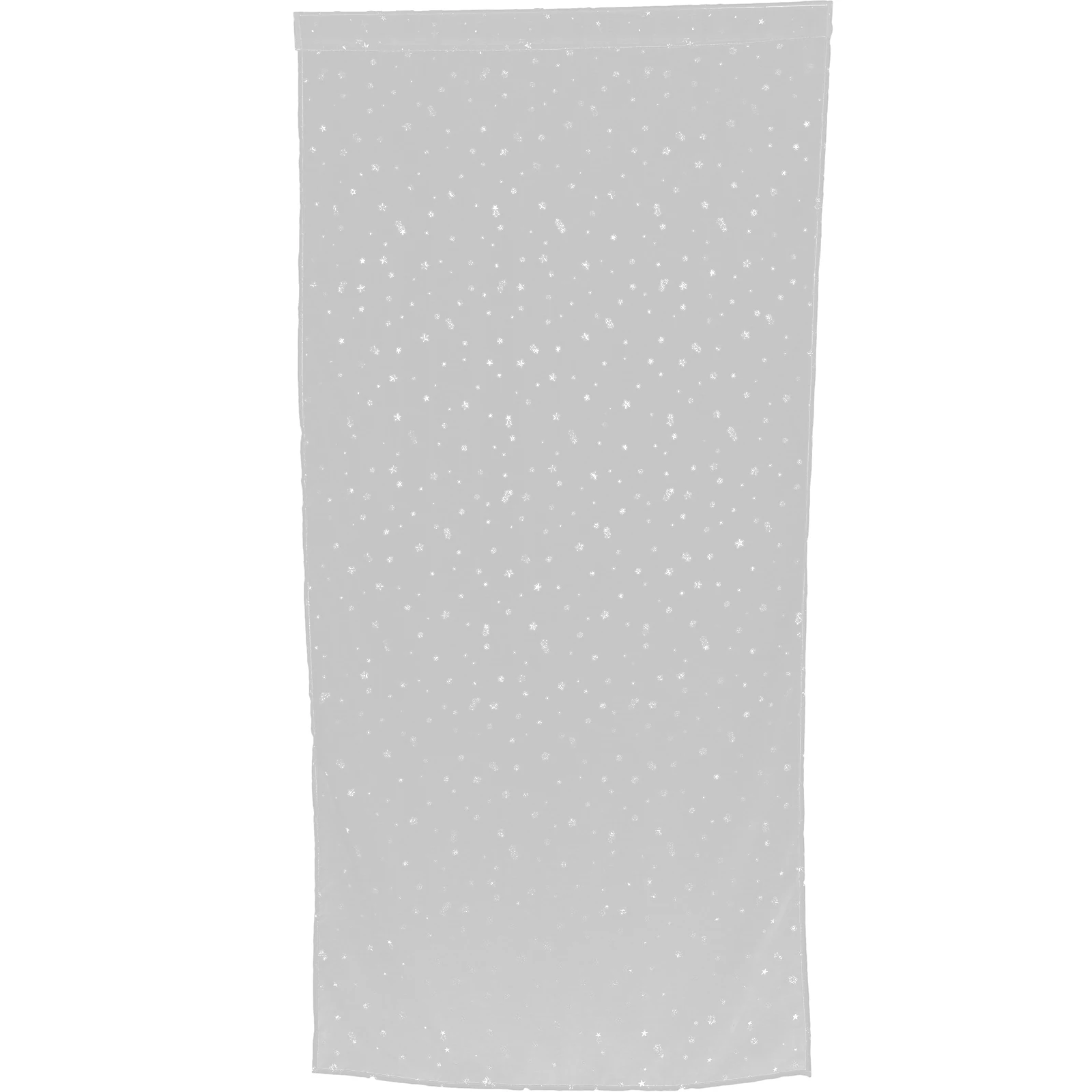 

Translucent Window Screen Curtain Child Silver Glitter Curtains for Living Room