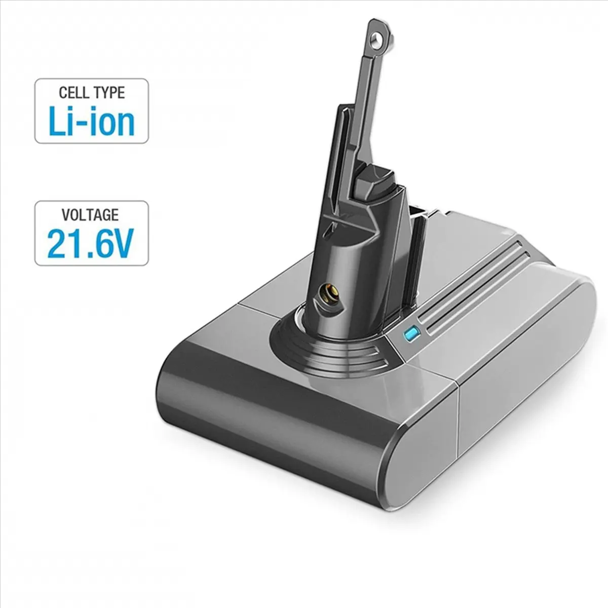 

2X Replace V7 Battery Adapter+Pre-Filter 21.6V for Dyson V7 Animal/Extra/Mattress/Absolute/Trigger/Allergy