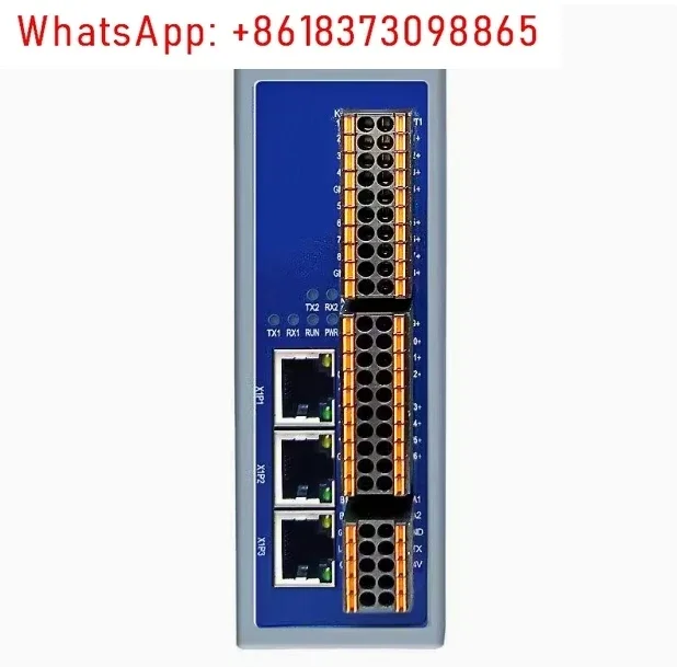 Customized EtherCAT Remote IO Module With 2 RS485 Modbus RTU Gateway, Digital Analog AI AO DI DO Data Acquisition Expandable