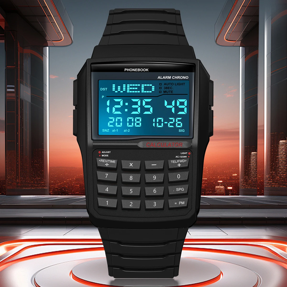 Thumbnail 4 - #33 Latest Multi-Function Electronic Watches Offers