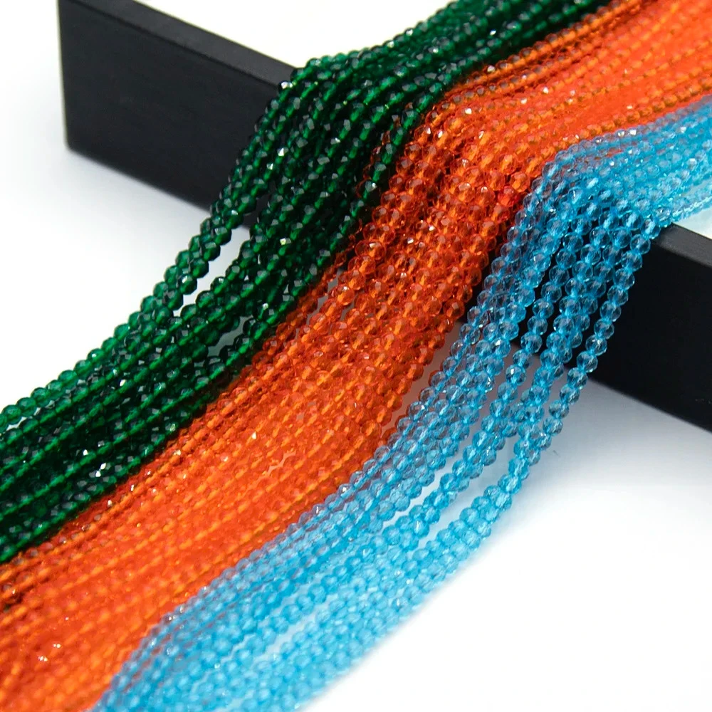 مبيعا 3 مللي متر كريستال زجاج الخرز ستراند 33 ألوان صغيرة الأوجه Rondel خزر عازل للاختيار مجوهرات عقد دي اي واي سوار