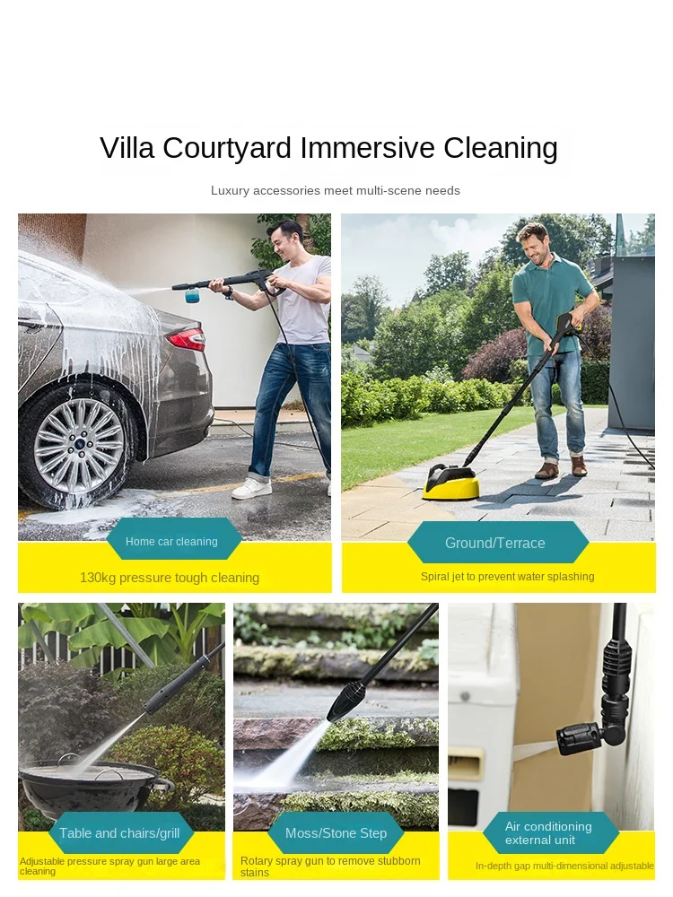 

Машина для чистки больницы, водяной пистолет высокого давления, мощная машина для мытья полов, бытовая мощная автомойка