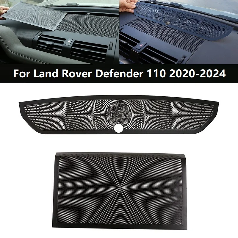 

for Land Rover Defender 110 2020-2024 Dashboard Speaker Cover Car Dashboard Air Outlet Anti-blocking Mesh Cover