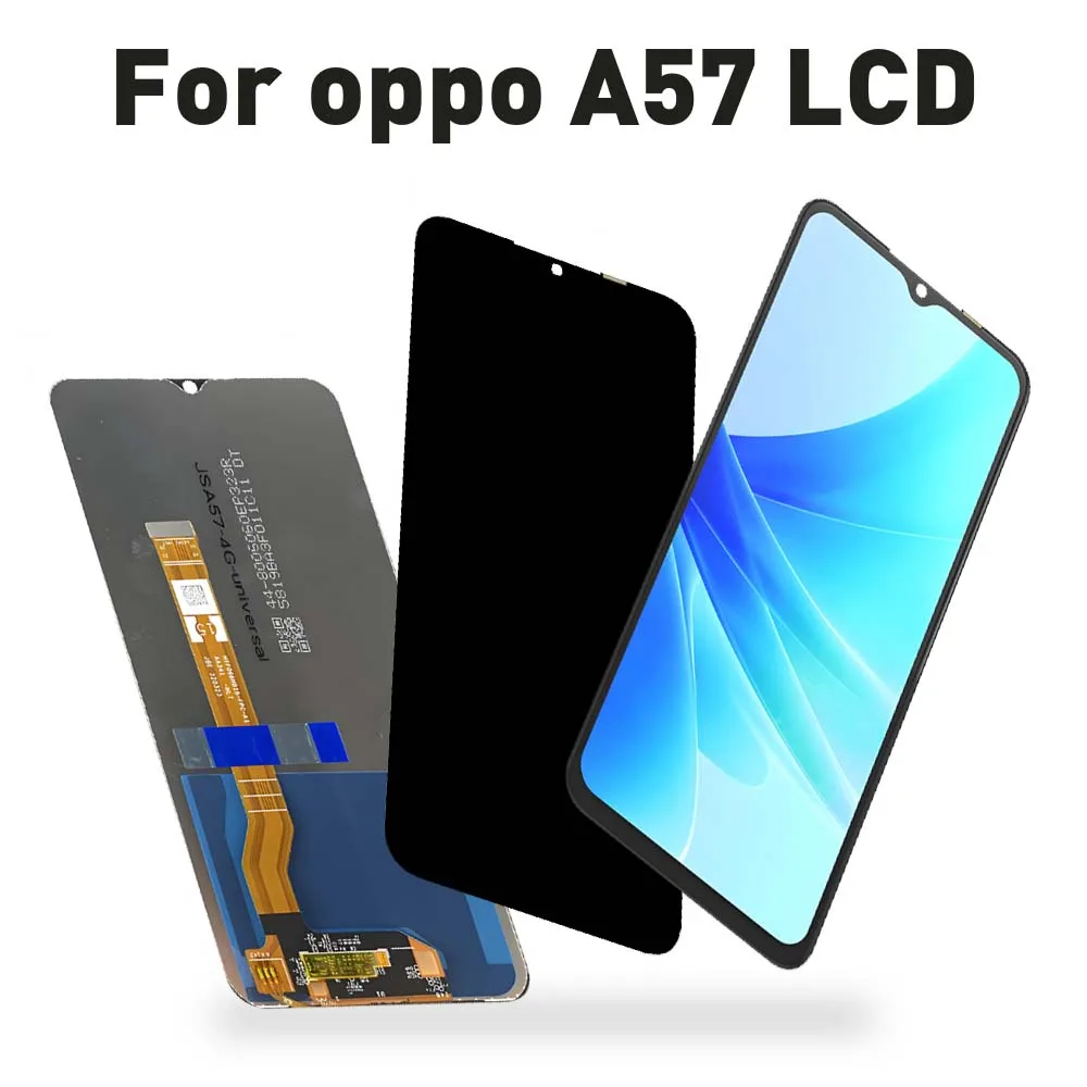 6,56 ''высокое качество для Oppo A57 5G PFTM20 ЖК-дисплей с цифровым преобразователем сенсорного экрана для Oppo A57 4G CPH2387, запасные части для ЖК-дисплея