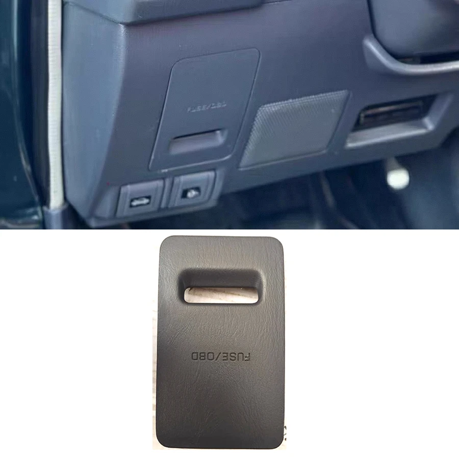 

1 шт., оригинальная крышка блока предохранителей для помещений, крышка приборной панели, черный чехол 55545-60050-B0, подходит для Toyota Land Cruiser LC80 1991-1997