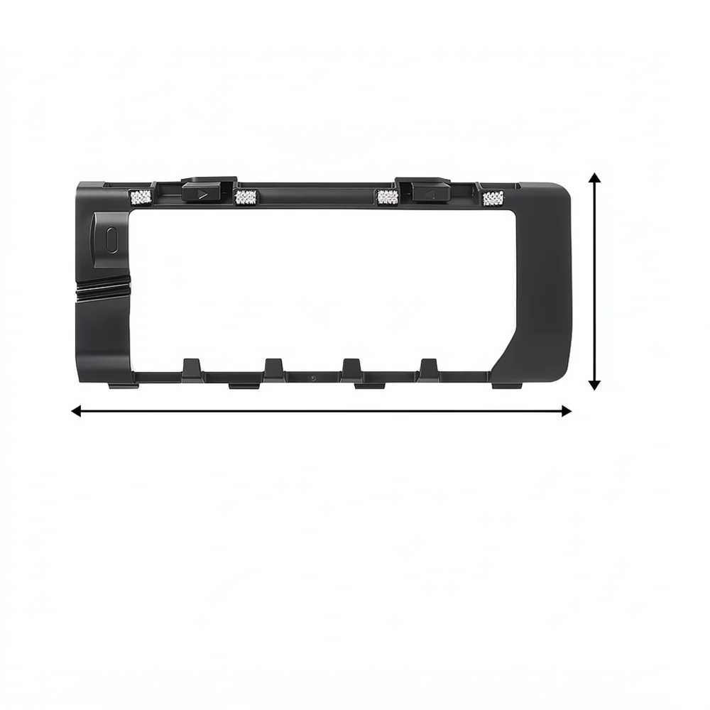 Vacuum Cleaner Accessory Main Brush Guard For Dreame Aqua10 Series Robot Replacement Roller Brush Cover Spare Parts Durable