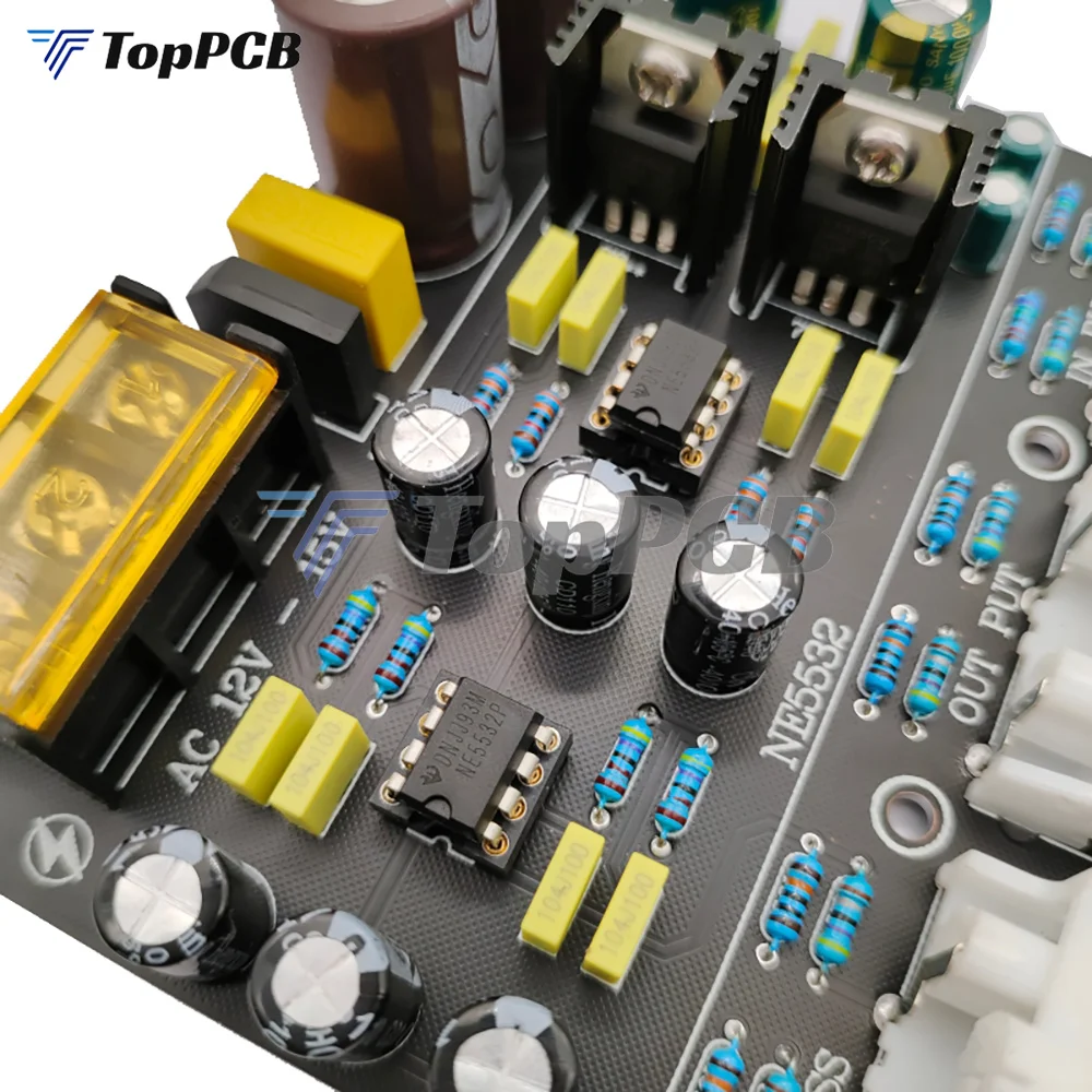 NE5532 Divisor de frecuencia de crossover activo electrónico 12V-15V Amplificador de frecuencia Linkwitz Riley Filter