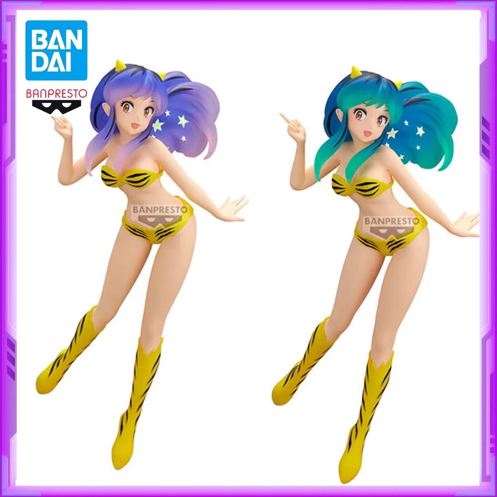 Original BANDAI Banpresto GLITTER&GLAMOURS Urusei Yatsura Lamu Lum PVC Anime Figures Action Figure Model Toys Christmas Gifts