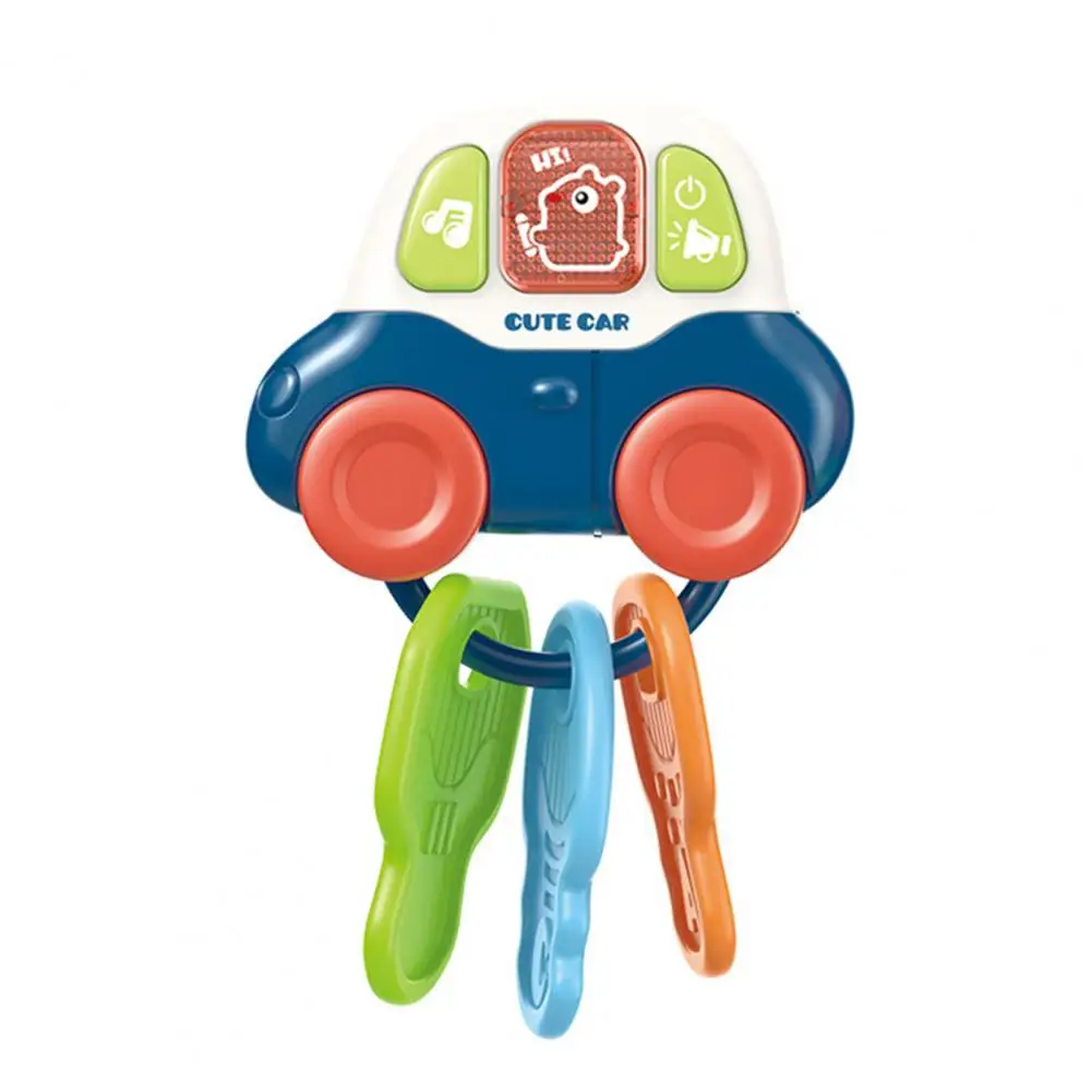 Anello massaggiagengive per bambini che imparano il giocattolo musicale per bambini con suoni di luci Silicone senza Bpa per la dentizione per i più piccoli