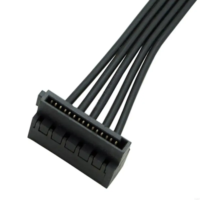 A9BF 15Pin Power Supply Splitter Cable for Hard 1 15in To 3/4/5 Extension