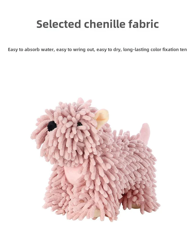 Ręcznik do rąk Scribble Puppy Chenille