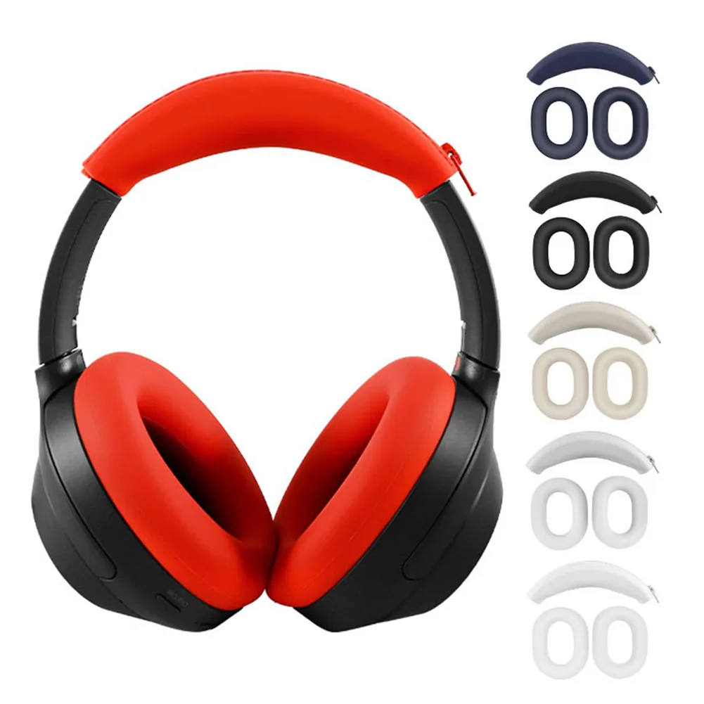 Funda protectora de silicona para auriculares, funda protectora antiarañazos para Sony ULT WEAR WH-ULT900N/WH-1000XM3/XM4