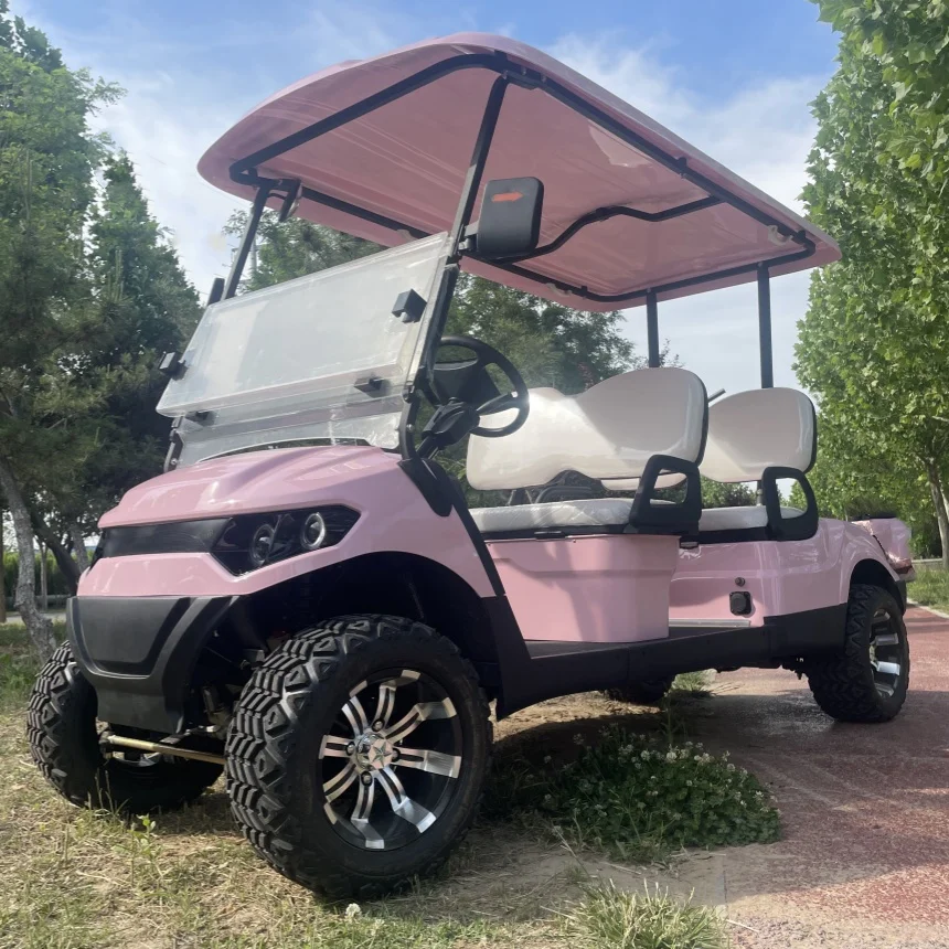 

For Adults Electric Car Street Legal Lithium Battery Powered Electric Golf Cart 2025New Model Style Electric Golf Cart