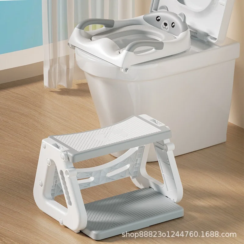 Multifunctional toilet for men and women Baby step stool Infant potty Children\'s portable toilet ladder