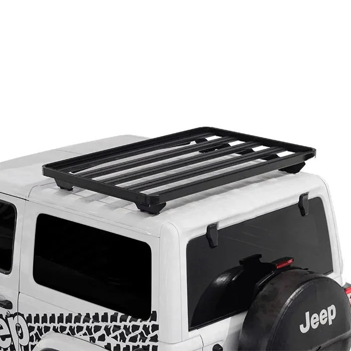 Roof Rack Platform Body Kit For Jeep Wrangler JL(2 Doors) Aluminum Offroad South African Frontrunner Luggage Frame Exterior Part