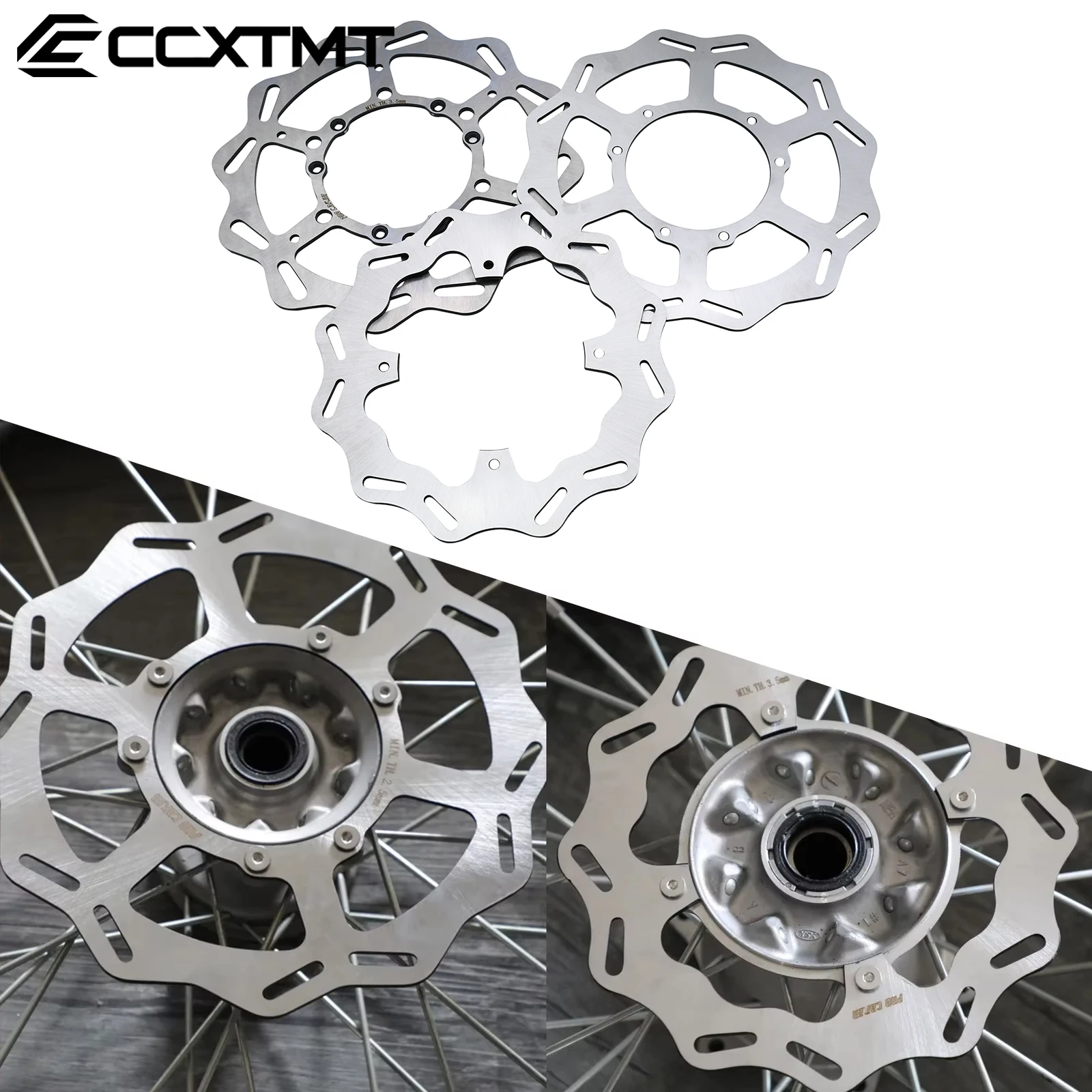 

270mm 260mm 240mm Front Rear Brake Disc Rotor For Honda CR125 CR250 CRF250X CRF450X CRF250R CRF450R CRF250RX CRF450RX CRF450L