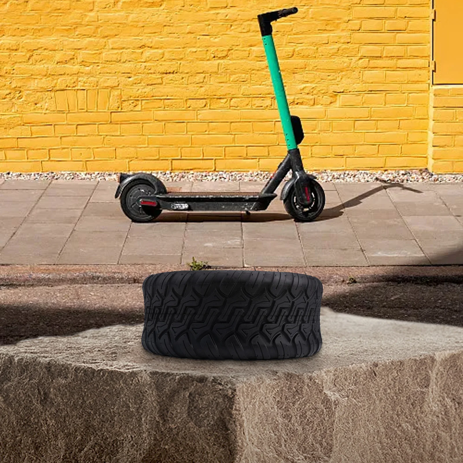 

Tubeless Off-road Outer Tyre Color Black Electric Scooter For Kugoo G-Booster/G2 Pro Material Rubber Brand New