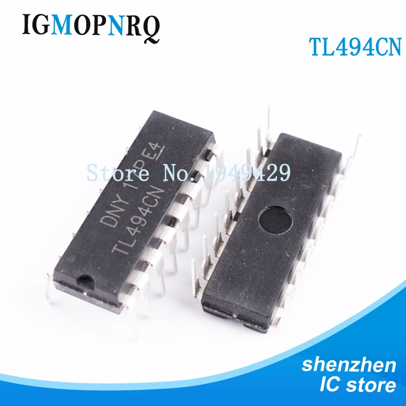 10pcs  TL494CN TL494 494 Switching Controllers 40kHz 200mA PWM DIP-16 new